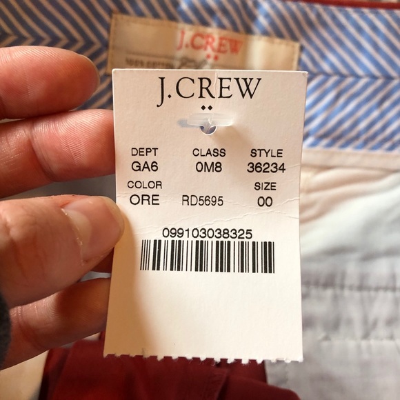 NWT! Jcrew broken in chino shorts - Picture 3 of 7